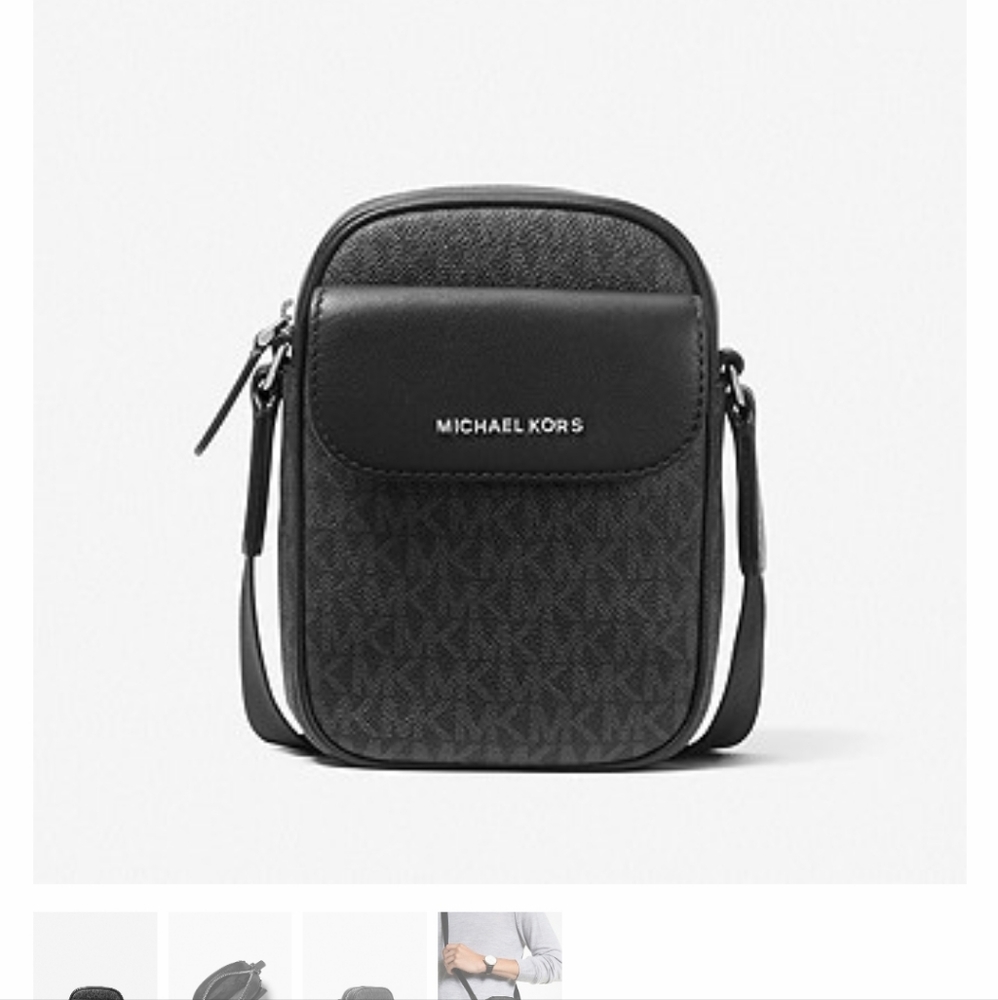 Michael Kors Hudson Logo Smartphone crossbody bag